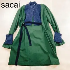 2026年最新】sacai ドッキング ワンピースの人気アイテム - メルカリ