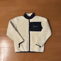 Champion フリースジャケット Lサイズ アイボリー［定番］
