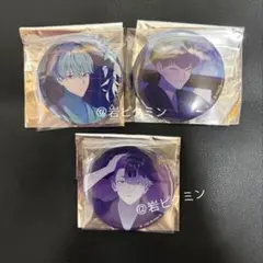 怪獣8号TSUTAYA 鳴海弦 トレーディング缶バッジ 4点セット 京都IP書店