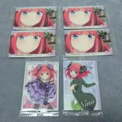 五等分の花嫁 ウエハース カード 二乃 セット