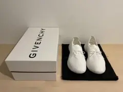 【新品未使用】GIVENCHYジバンシーホワイトスニーカー41ニットTK-360のサムネイル