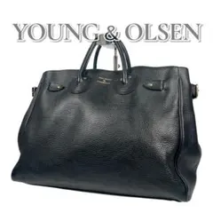 YOUNG&OLSEN エンボス ベルテッド トートバッグ Sタグ dカン - メルカリ
