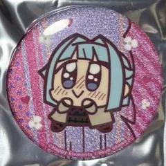ぶくスタ　グリッター缶バッジ　紫乃創