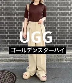 【国内EXCLUSIVE】＜UGG＞ゴールデンスター ハイ サンダル 22cm