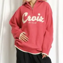 GORGE ピンク ニット セーター (まとめ買い値引き⭕️)