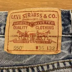 Levi's 550 Relaxed Fit デニムパンツ W36 L32