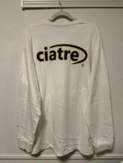ciatre RAGEBLUE ロングスリーブTシャツ ホワイト