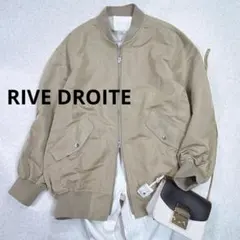 美品！nest Robe コットンボイルギャバジンブルゾン ベージュ - メルカリ