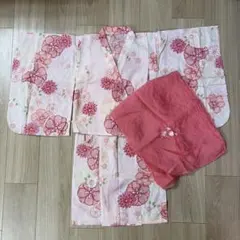 組曲　子供用 着物 ピンク