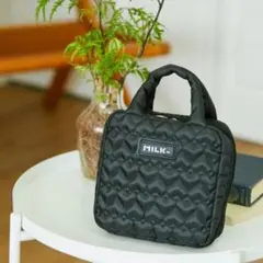 新品 MILKFED. ミルクフェドキルティングポーチBOOK 宝島社 付録のサムネイル