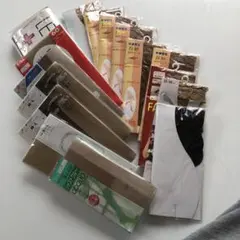 ストッキング ベージュ 黒 複数パック