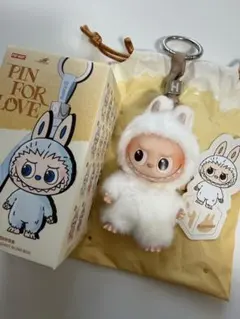 イニシャルラブブ【Ｈ】 POP MART PIN FOR LOVE