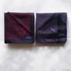 ポロ ラルフローレン ハンカチ 2枚セット