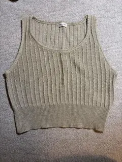 Samansa Mos2 ベージュ ベスト