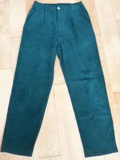 ワイドパンツ 秋冬コーデュロイ