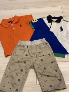 Ralph Lauren ラルフローレン　ポロシャツ パンツ　ズボン　3点セット