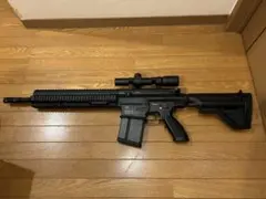 東京マルイ　次世代 電動ガン HK417 スナイパー仕様　新品カスタムパーツあり 極美品 】東京マルイ 次世代電動ガン HK417 アーリーバリアント