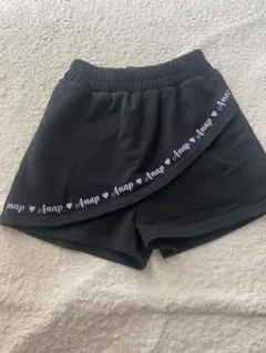 ANAP KIDS ブラックハーフパンツ 130