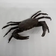 銅製置物 蟹 カニ 茶道具 雨宮宗作 刻印あり 金工品 美術品 インテリア