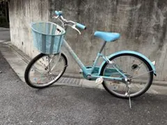 子供用自転車 ライトブルー ブリヂストン20インチ