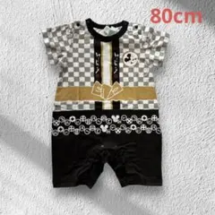 【新品】ミッキーマウス ロンパース 80cm ディズニー