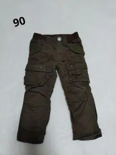 男の子　長ズボン　ズボン　ボトムス　90 ミキハウスダブルビー