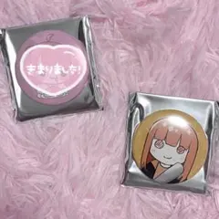 カラフルピーチ えと 缶バッジ