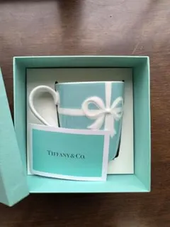 Tiffany & Co. リボン付きマグカップ