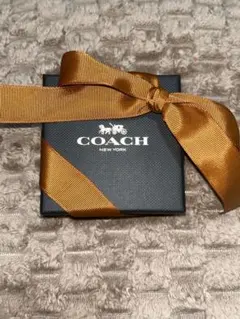 COACH ラッピングボックス(リボン付き)