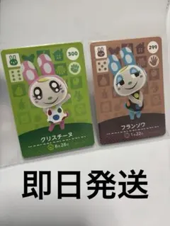あつ森　amiiboカード　クリスチーヌ・フランソワ2枚セット