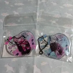 初音ミク 巡音ルカ ２種セット ラメ入りアクリルキーホルダー ドン・キホーテ