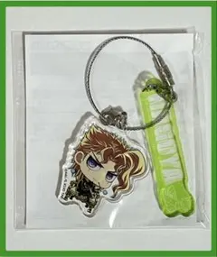 【匿名配送】ジョジョワールド３　ワイヤーキーホルダー　花京院典明