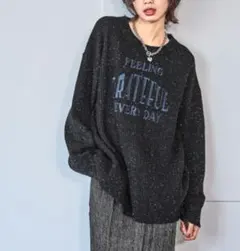 週末値下げPAGEBOY ページボーイ ロゴシシュウネッププルオーバー ニット