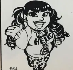 似顔絵オーダー【白黒】