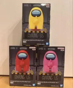 Among Us モニタートップフィギュア ３体セットフィギュア