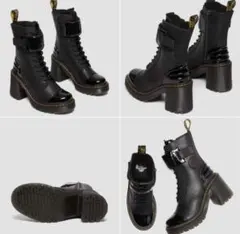 【格安☆美品】Dr. Martens GAYA ブラック UK5 10ホール