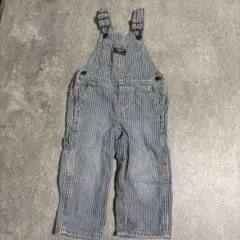 OshKosh ストライプ オーバーオール