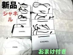 シャネル紙袋大５　小3枚 箱型1枚　おまけ付き