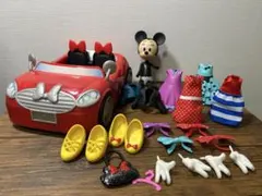 ミニーマウス 衣装セット 車付き