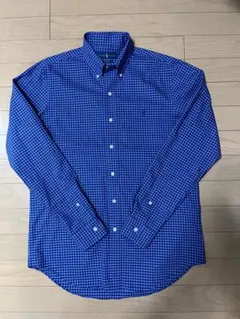 Ralph Lauren 長袖シャツ 青系チェック