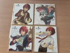 あんスタ　朱桜司　色紙　4枚セット