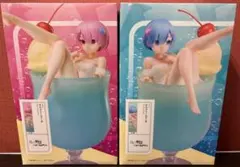 ２種セット　Re:ゼロから始める異世界生活 レム ラム クリームソーダ