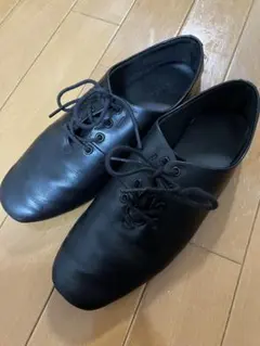 ニコアンド 革靴 ローファー パンプス シューズ ブラック Mサイズ