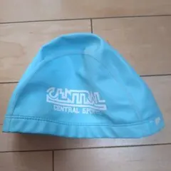 CENTRAL SPORTS 水泳帽 水色