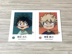 僕のヒーローアカデミア　ヒロアカ wariふぉと！ 緑谷出久　爆豪勝己 幼少期