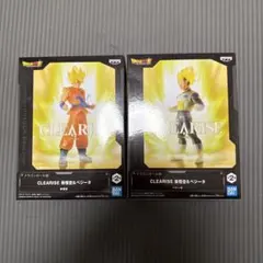 ドラゴンボール超　CLEARISE孫悟空&ベジータ　2体セット