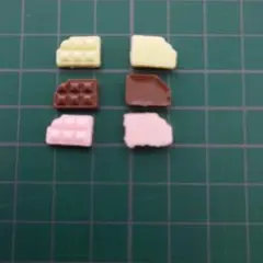 ミニチュア デコパーツ チョコレートセット
