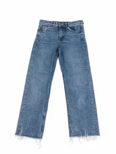 h&m ストレートデニム レディース ジーンズ ダメージジーンズのサムネイル