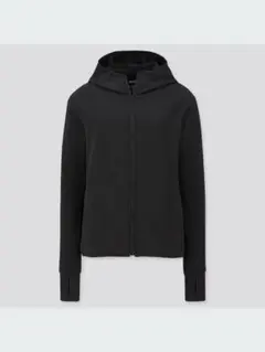 ユニクロ エアリズムUVカットメッシュパーカ（長袖）