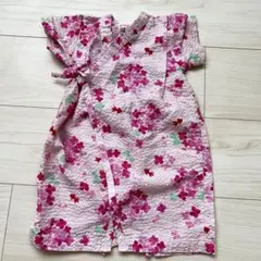 ミキハウス　ベビー甚平　ロンパース70-80